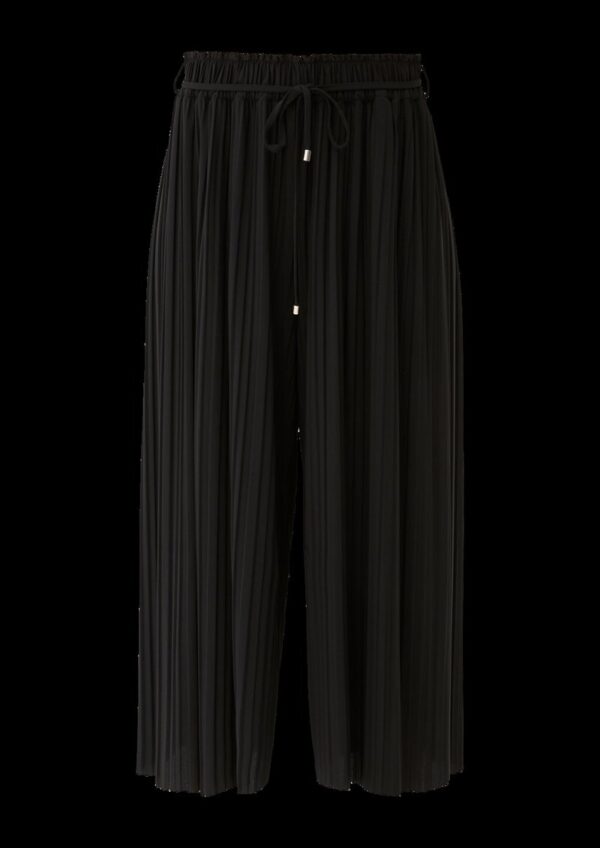 Loose: Culotte mit Plisséefalten