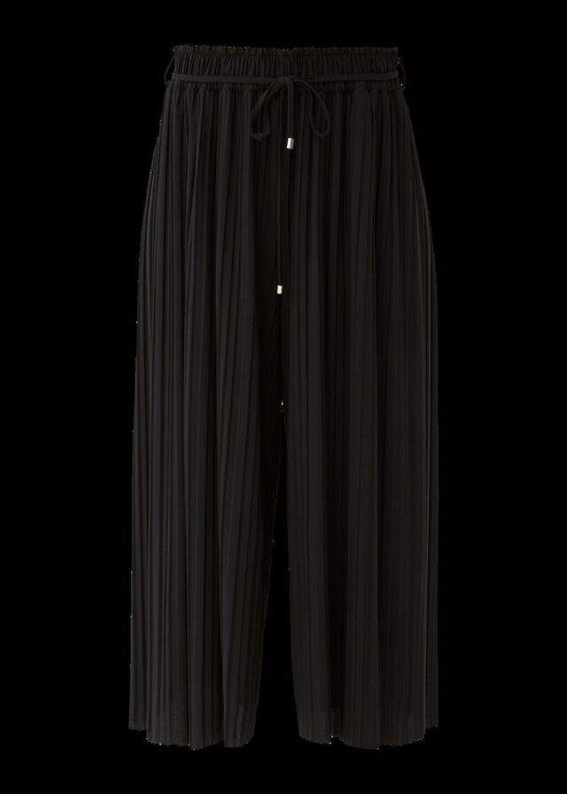 Loose: Culotte mit Plisséefalten