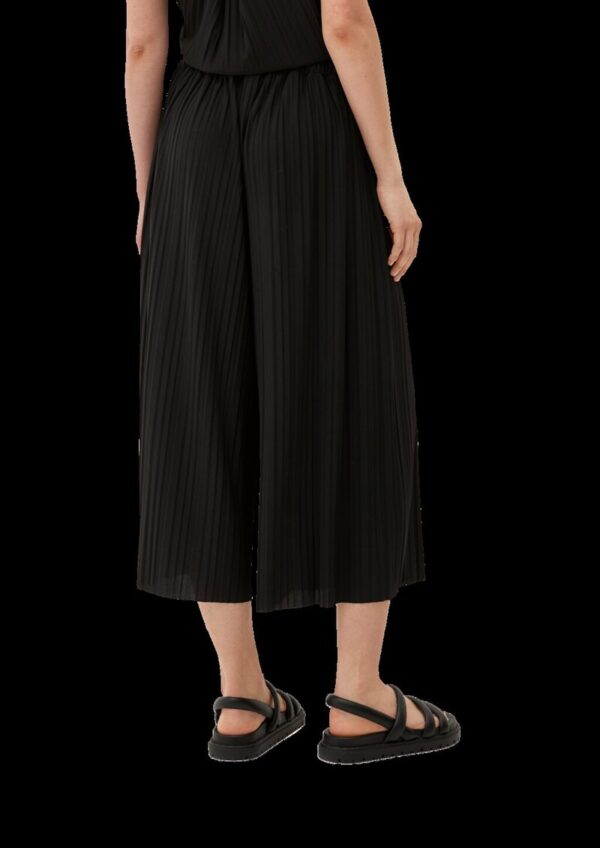 Loose: Culotte mit Plisséefalten