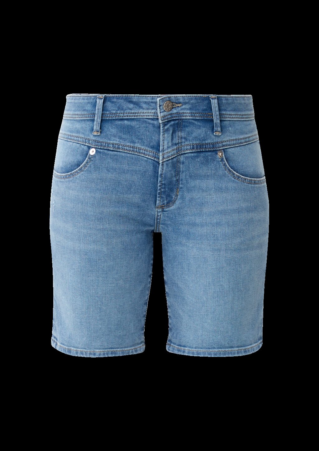 Jeans-Bermuda Betsy / Slim Fit / Mid Rise / Slim Leg