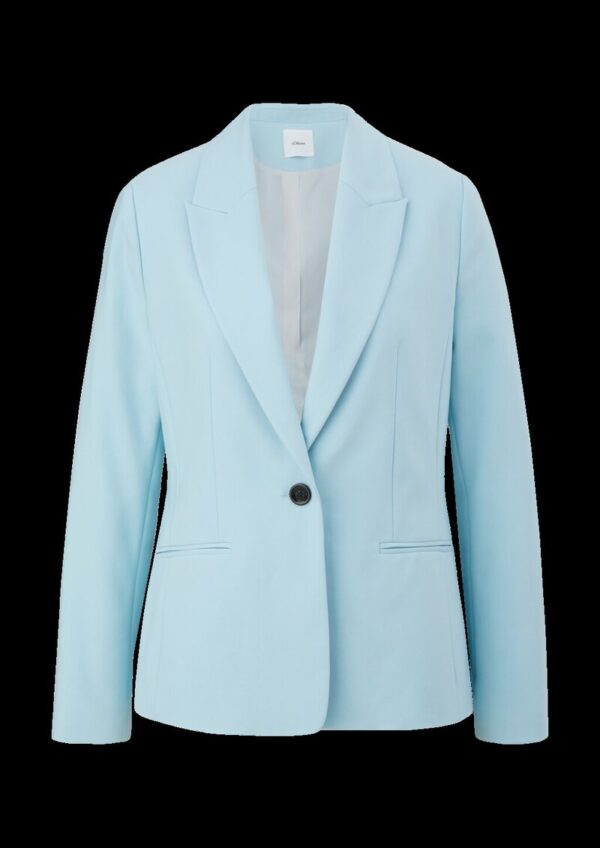 Blazer aus Baumwollmix