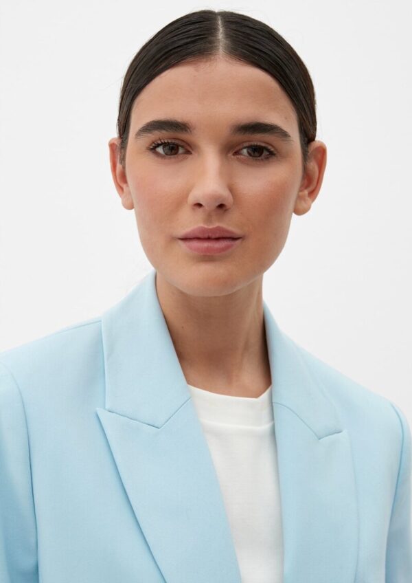 Blazer aus Baumwollmix