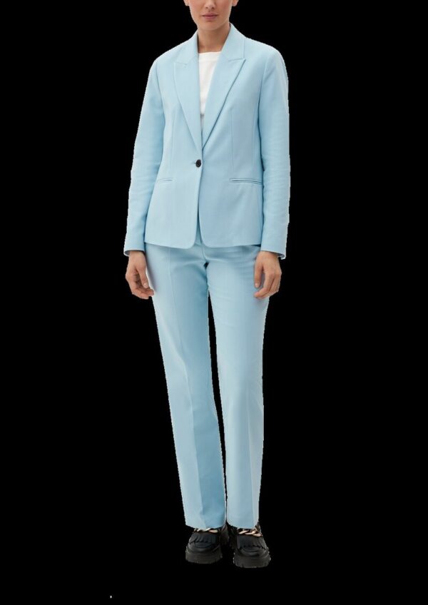 Blazer aus Baumwollmix