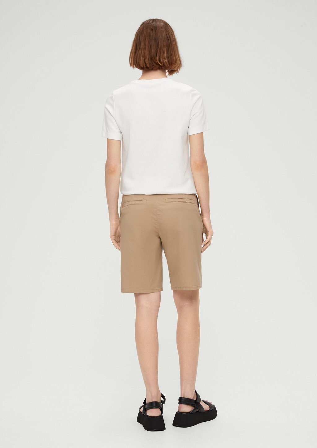 Regular: Bermuda im Chino-Style