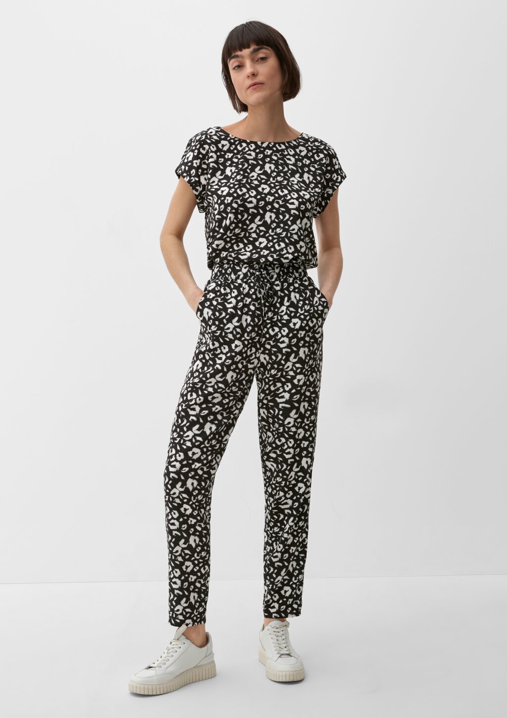 Relaxed: Hose aus reiner Viskose