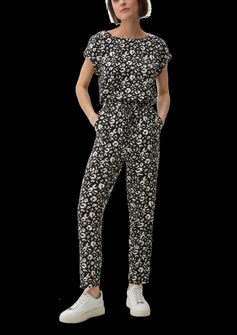 Relaxed: Hose aus reiner Viskose