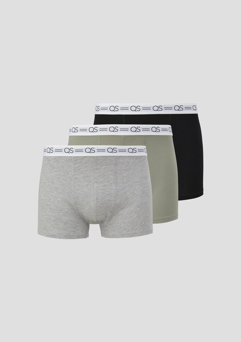 3er-Set Boxershorts aus Jersey