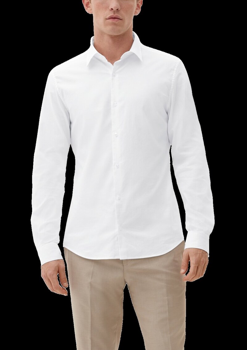 Slim: Hemd mit Kentkragen