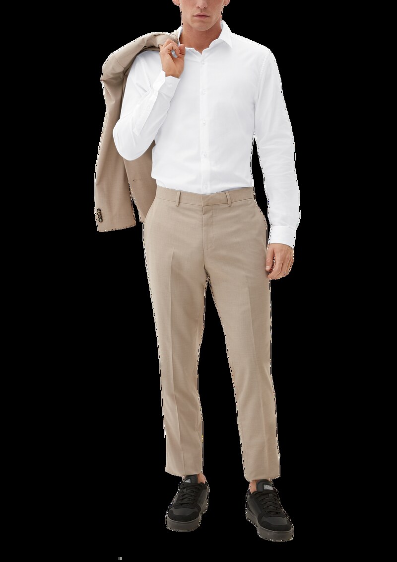 Slim: Hemd mit Kentkragen