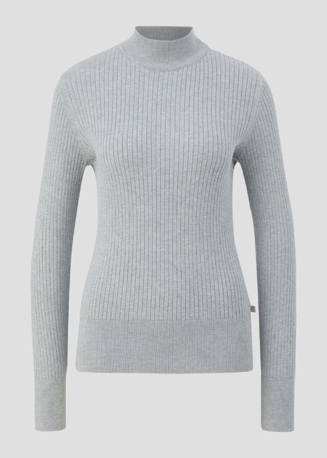 Strickpullover aus Viskosemix