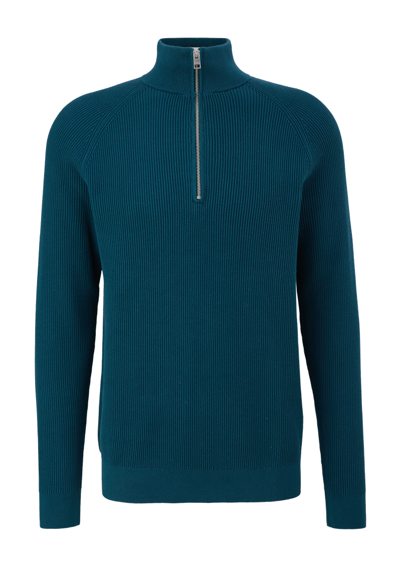 Feinstrickpullover aus Baumwolle