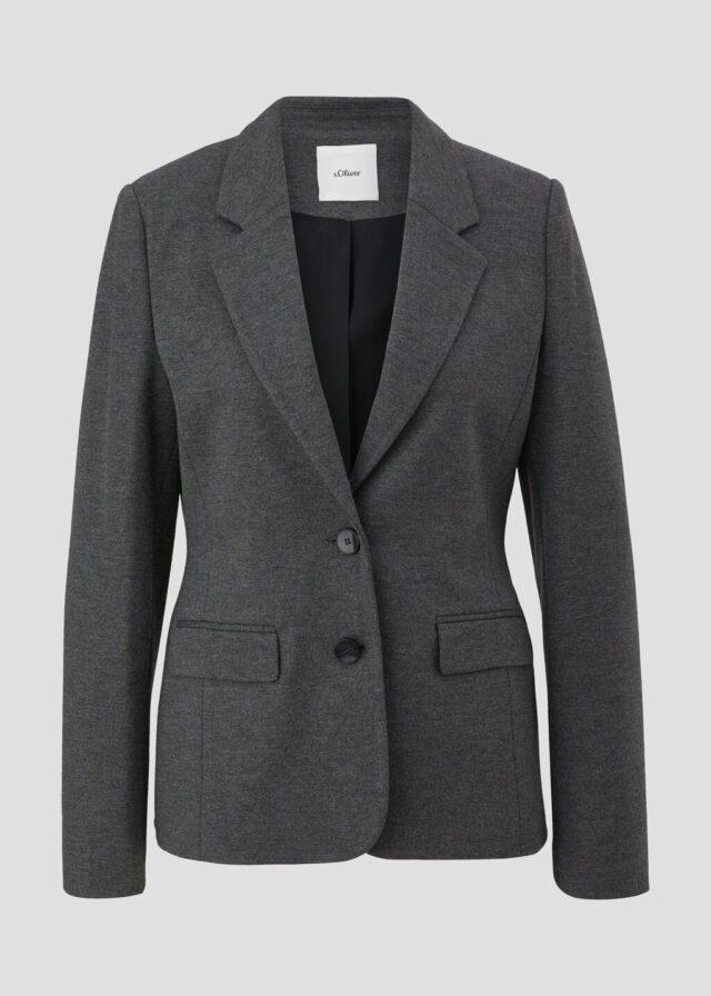 Blazer aus Viskosemix