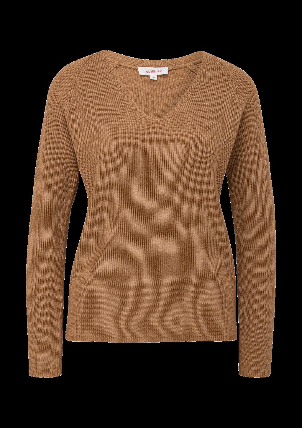 Strickpullover mit Raglanärmeln