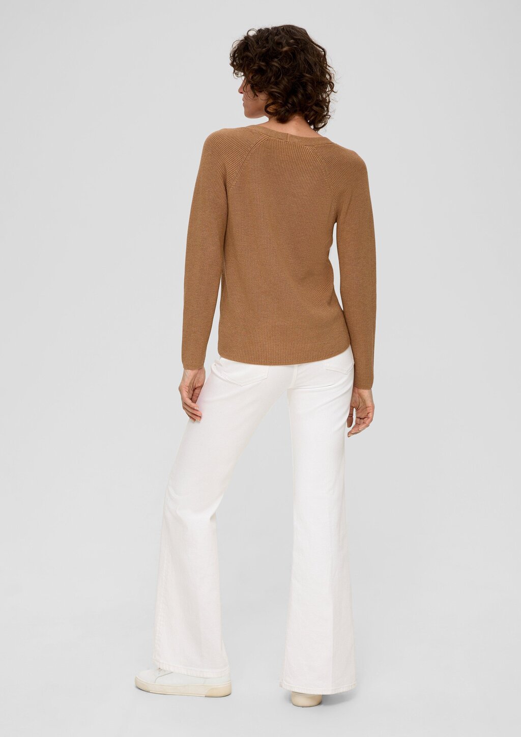 Strickpullover mit Raglanärmeln