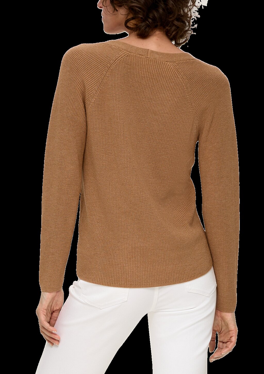 Strickpullover mit Raglanärmeln