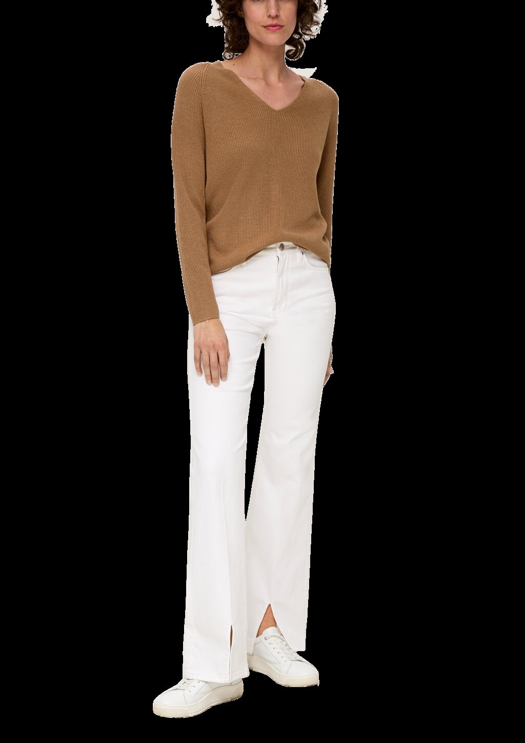 Strickpullover mit Raglanärmeln