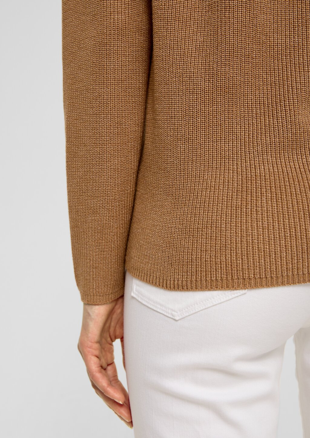 Strickpullover mit Raglanärmeln