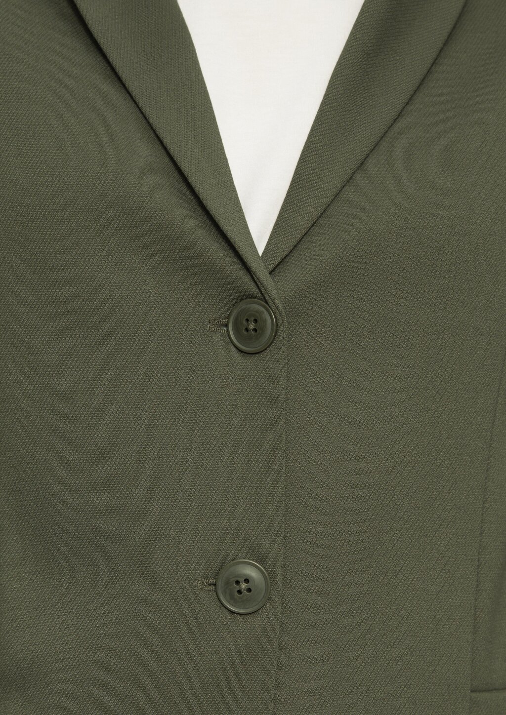 Jersey-Blazer mit Twillstruktur