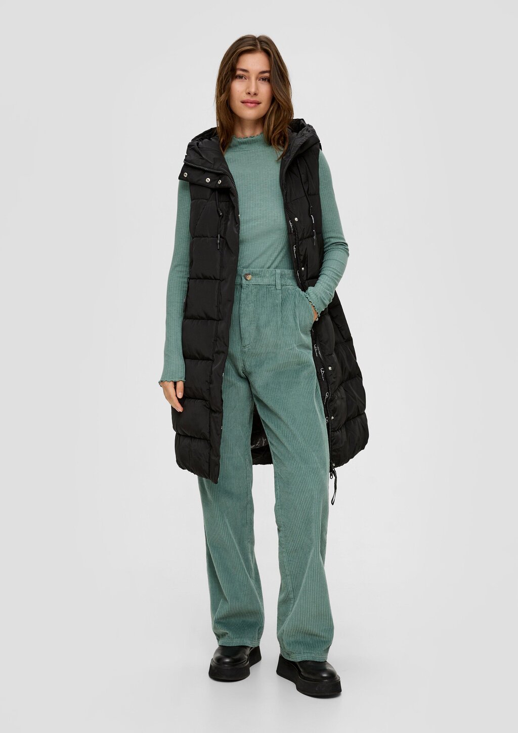 Longsleeve mit Rollsaum