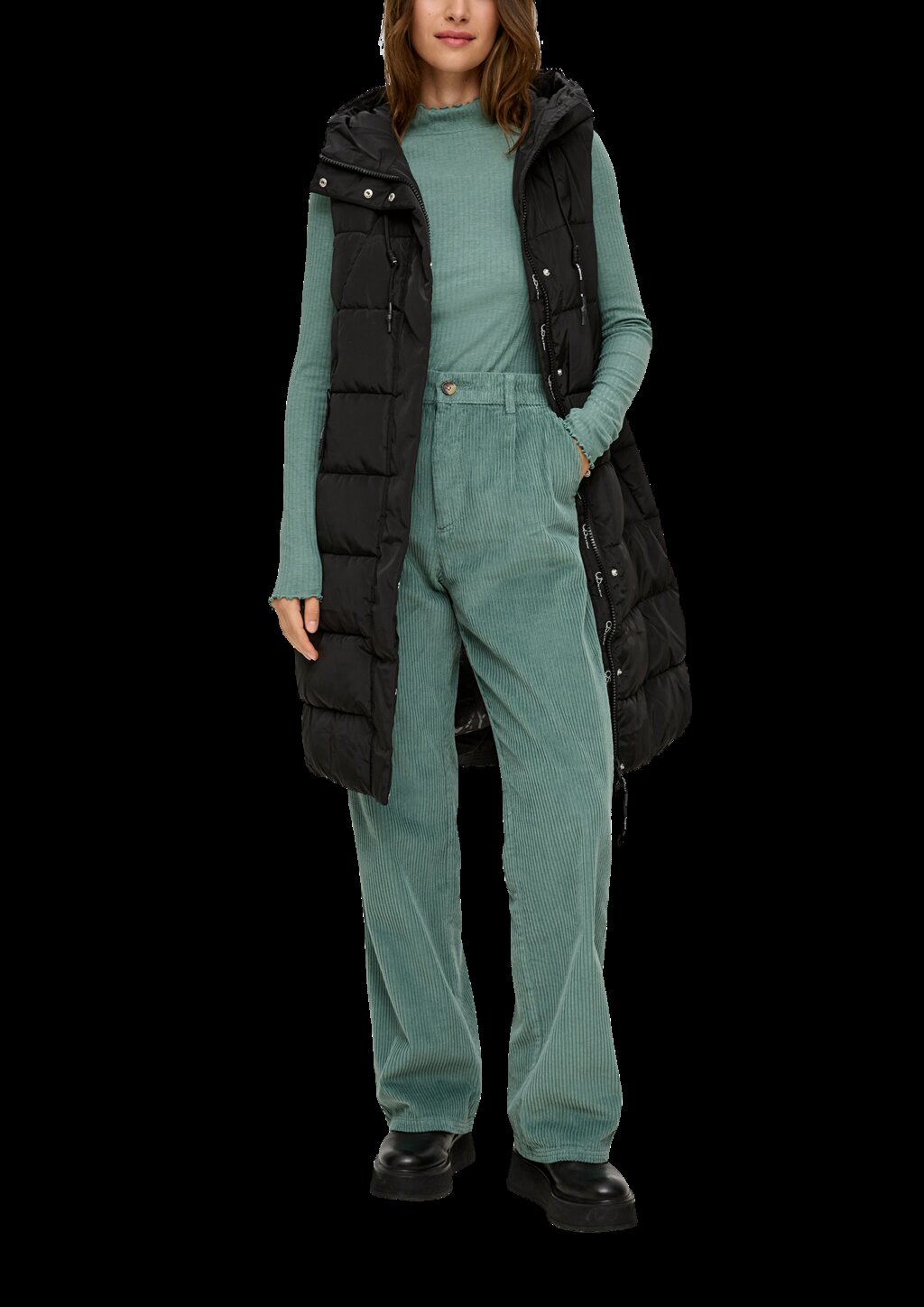 Longsleeve mit Rollsaum