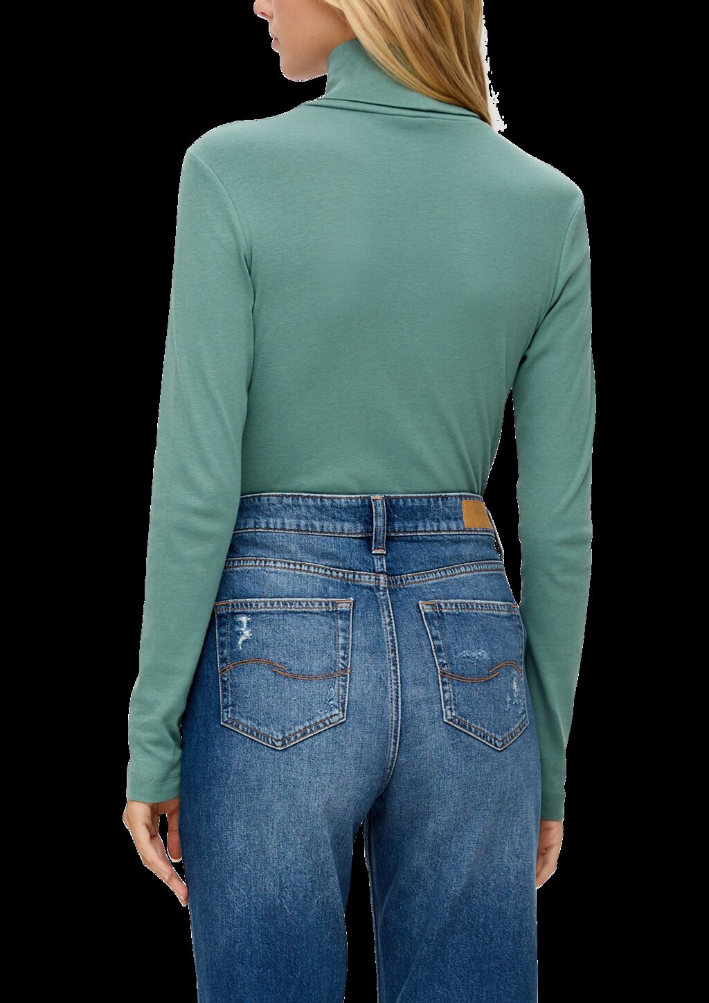 Longsleeve mit Turtleneck