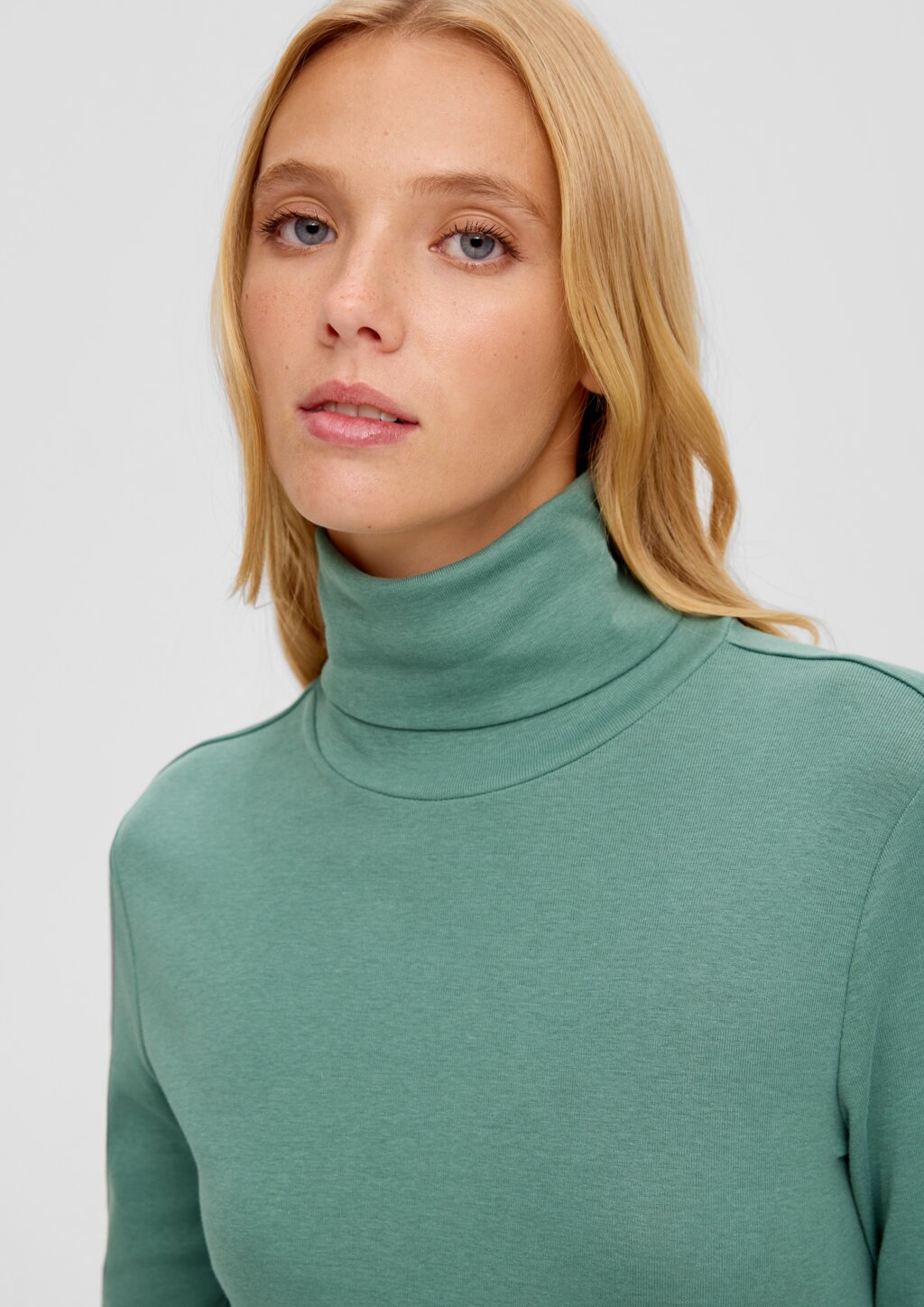 Longsleeve mit Turtleneck
