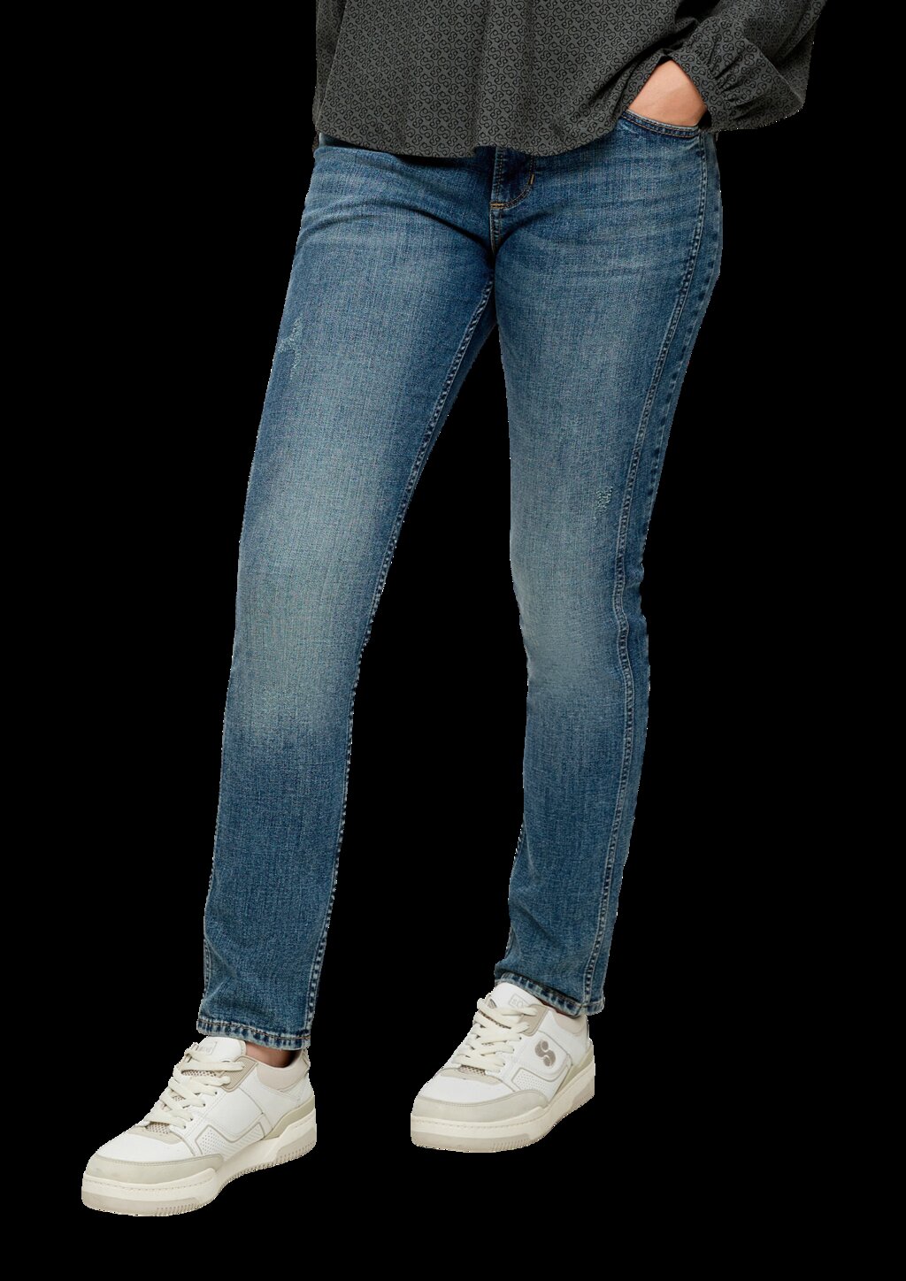 Jeans Betsy / Slim Fit / Mid Rise / Slim Leg