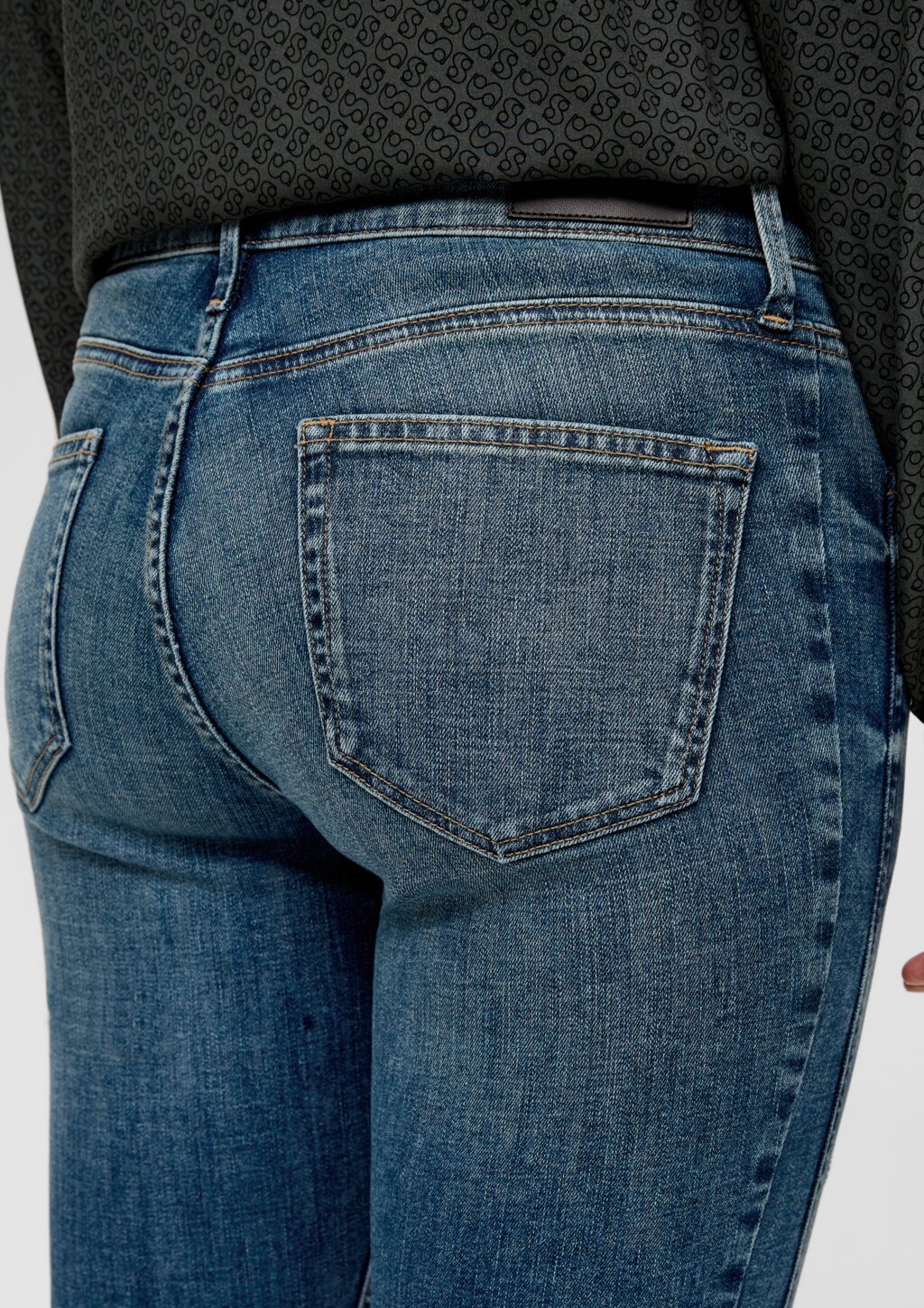 Jeans Betsy / Slim Fit / Mid Rise / Slim Leg