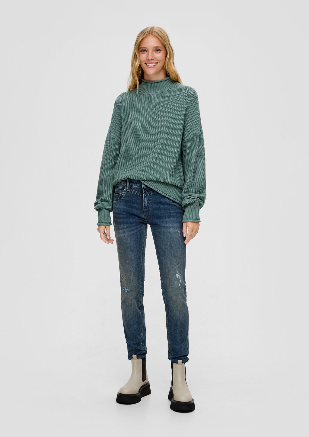 Strickpullover im Loose Fit