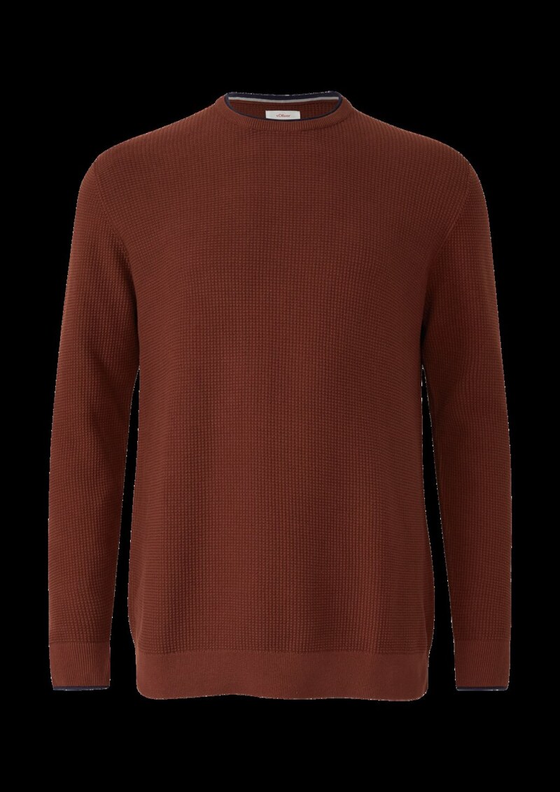 Pullover mit Zipverschluss