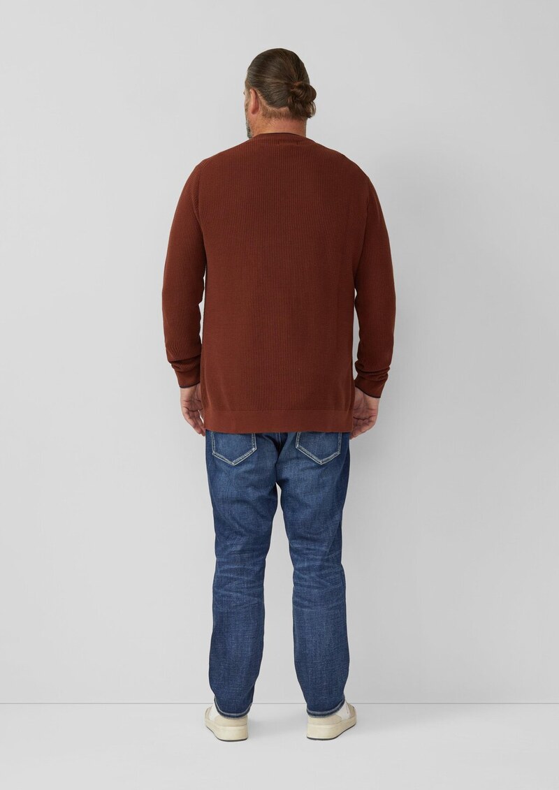 Pullover mit Zipverschluss