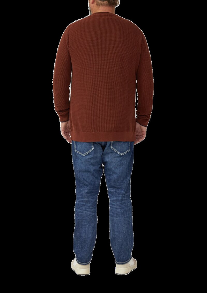 Pullover mit Zipverschluss