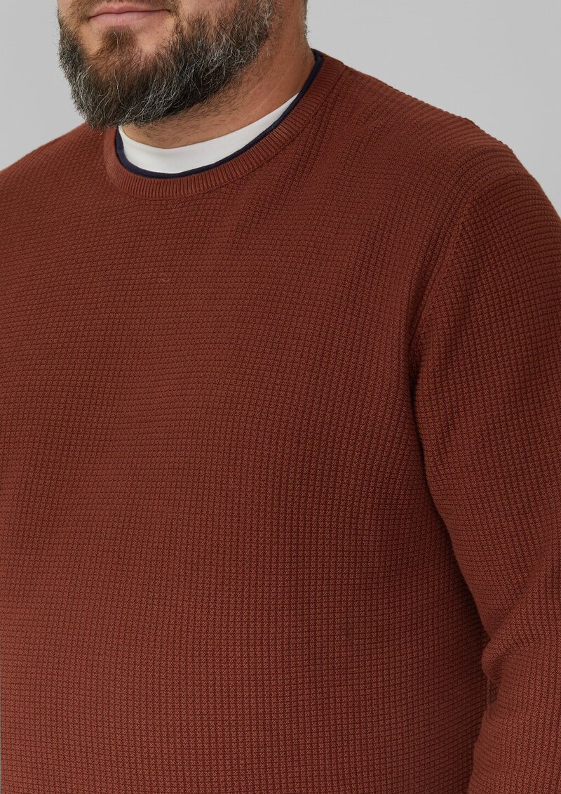 Pullover mit Zipverschluss