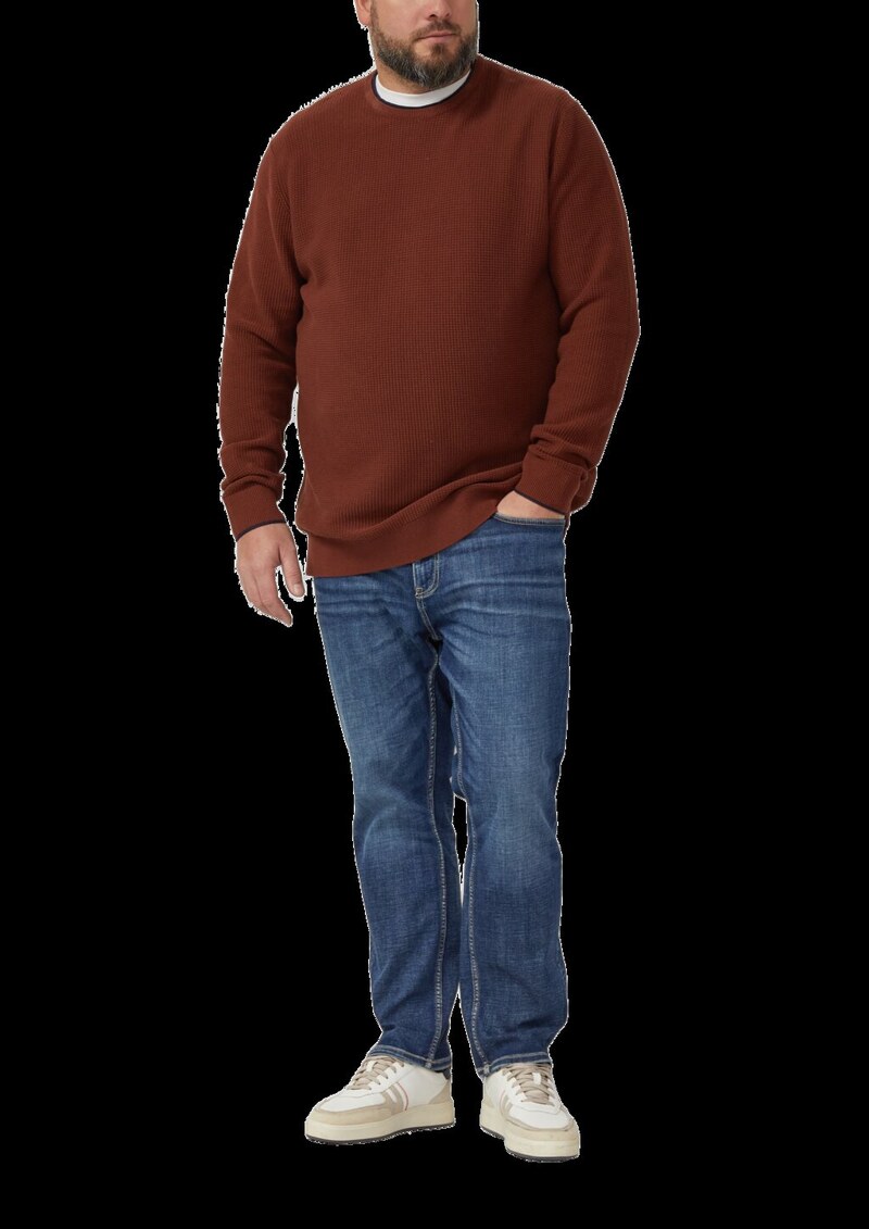 Pullover mit Zipverschluss