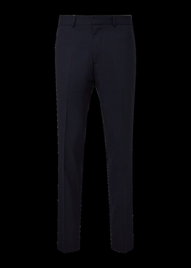 s.O ULTIMATE: Elastische Anzughose aus Wollmix