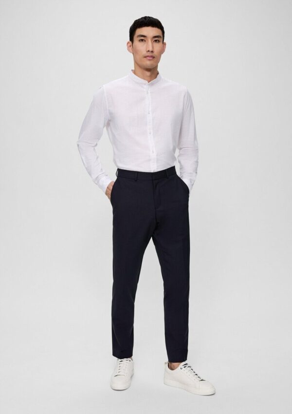 s.O ULTIMATE: Elastische Anzughose aus Wollmix