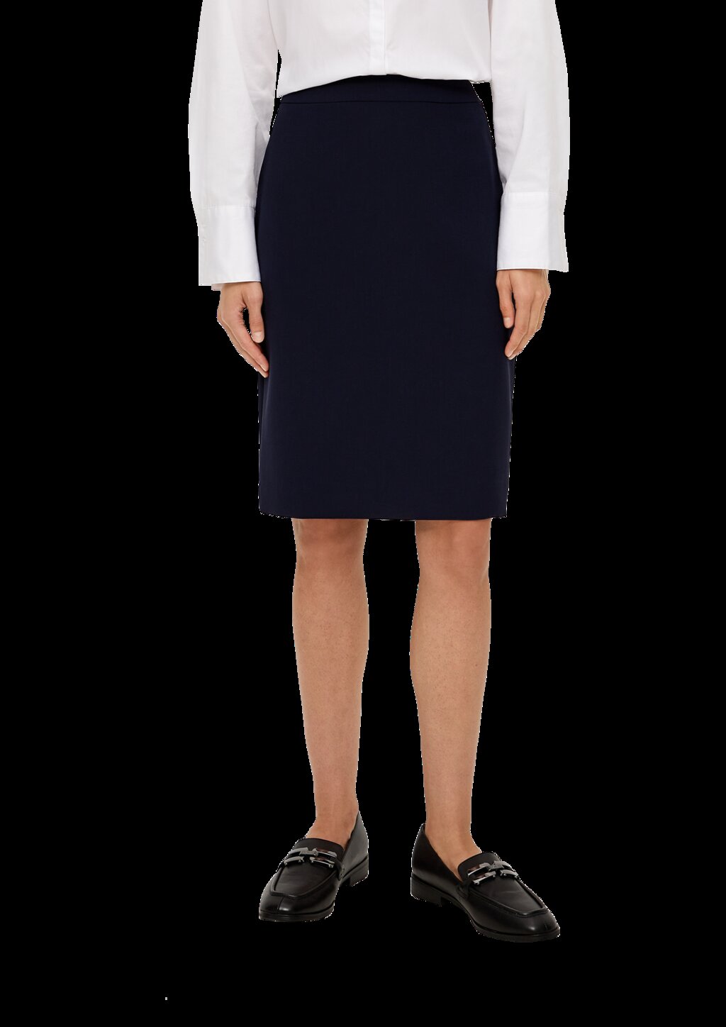 Kurzer Rock aus Viskosemix