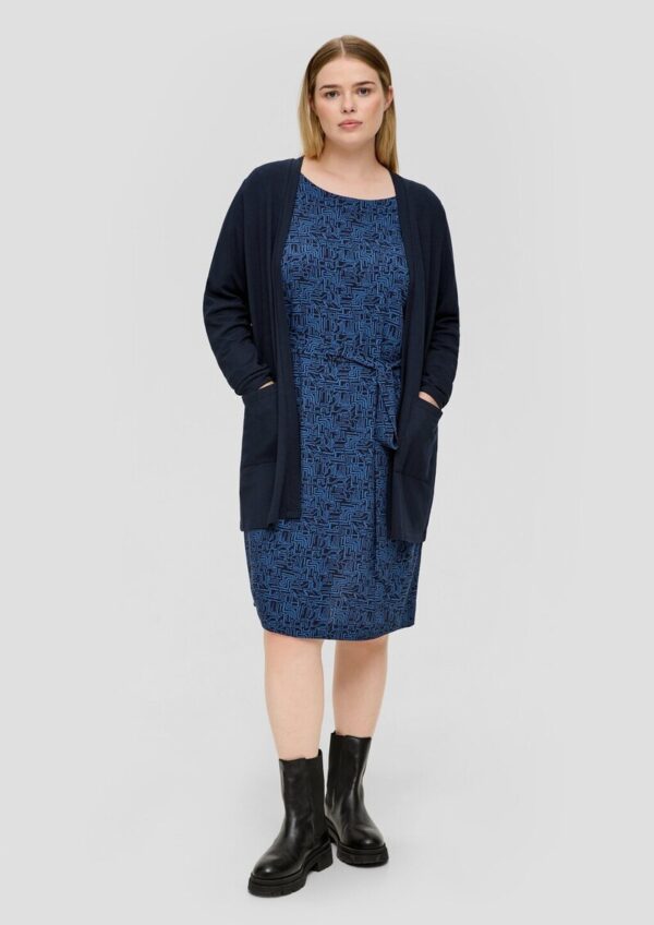 Cardigan mit aufgesetzten Taschen