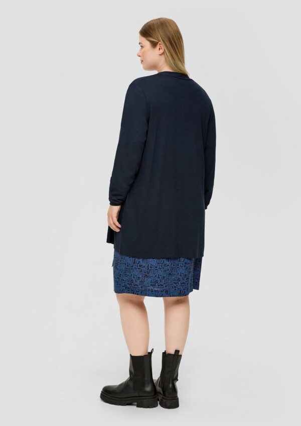 Cardigan mit aufgesetzten Taschen