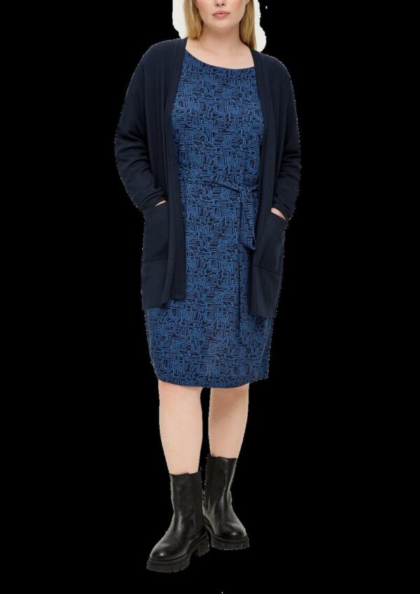 Cardigan mit aufgesetzten Taschen