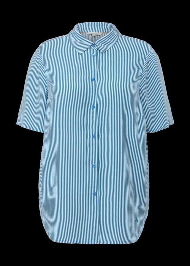 Bluse mit Webstruktur