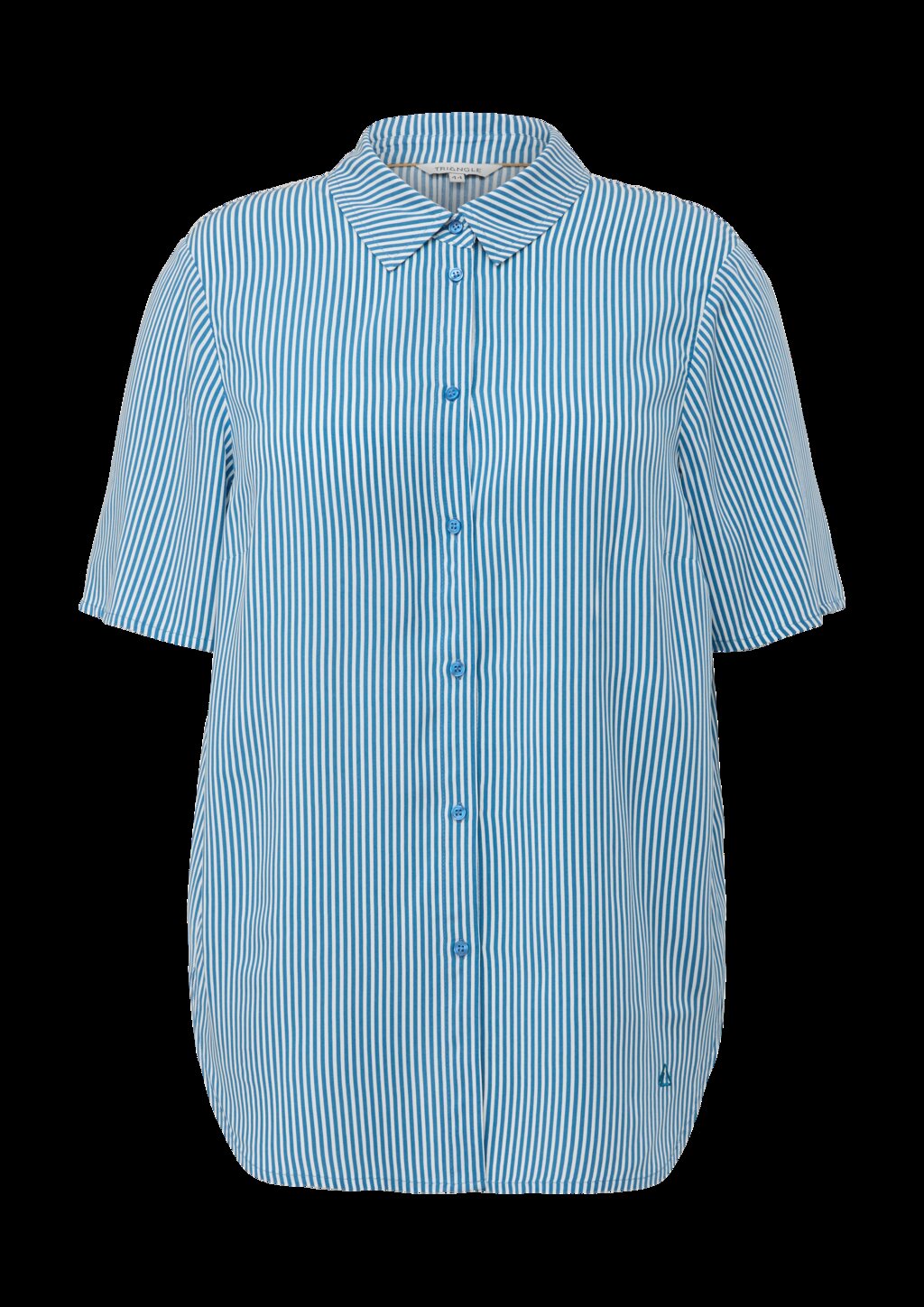 Bluse mit Webstruktur