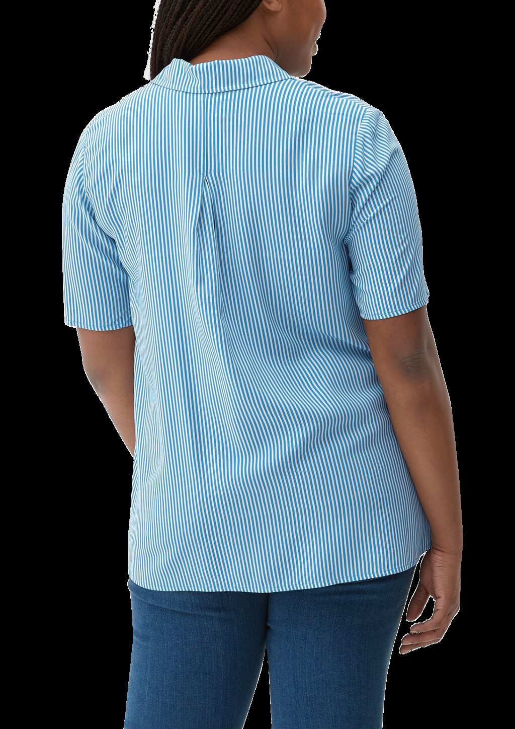 Bluse mit Webstruktur