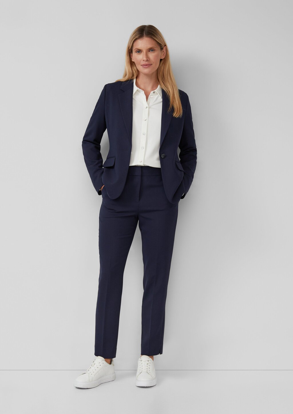 Blazer aus Viskosemix