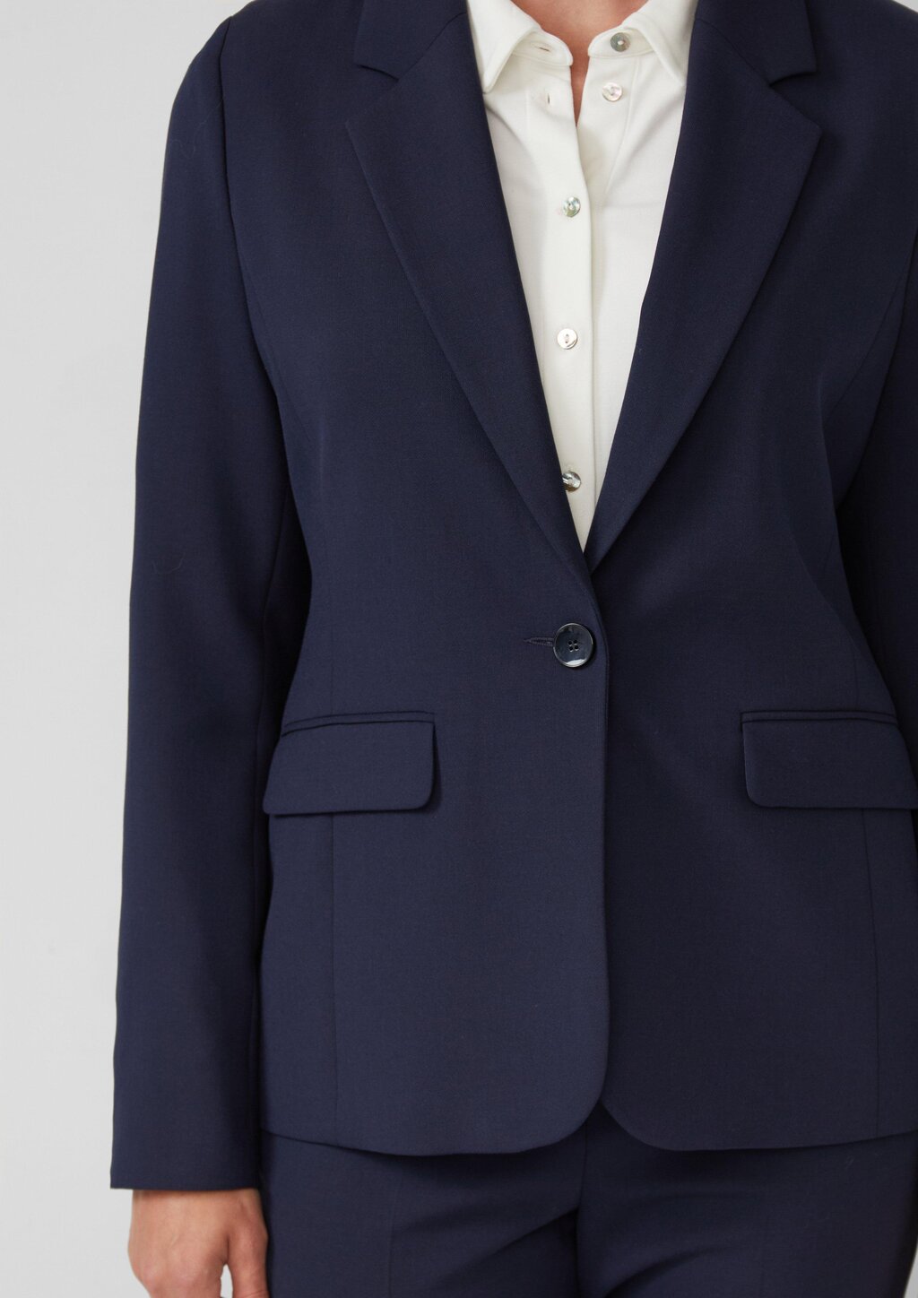 Blazer aus Viskosemix