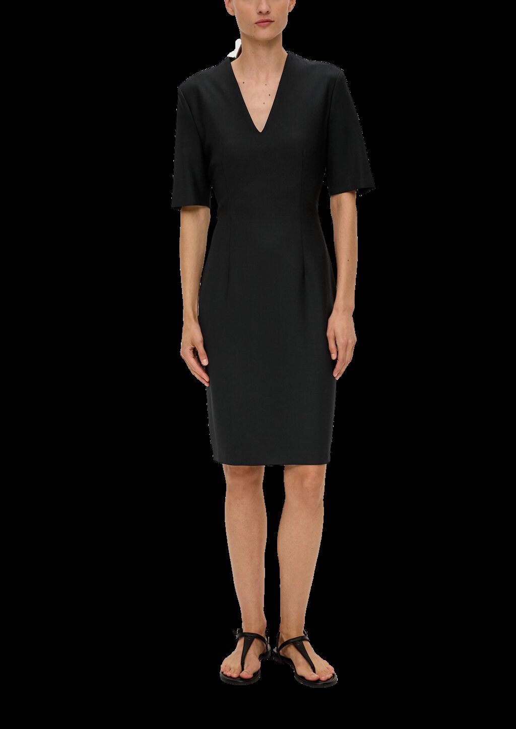 Etuikleid aus Viskosemix