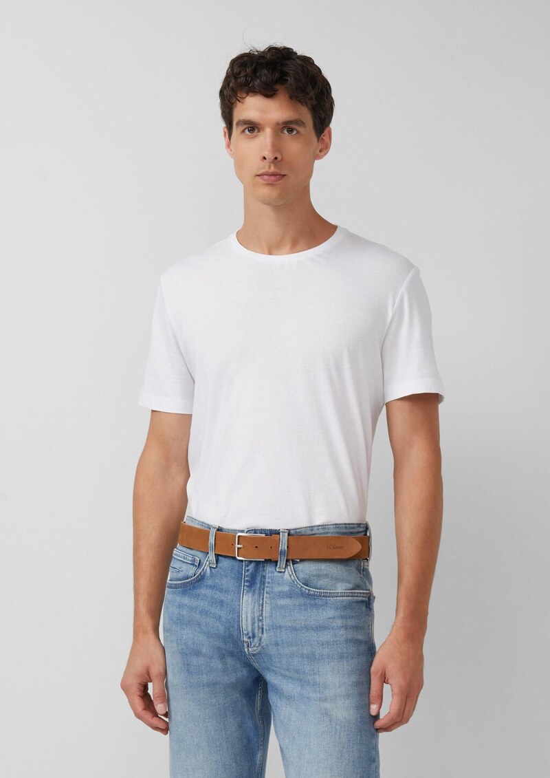 Gürtel aus Veloursleder