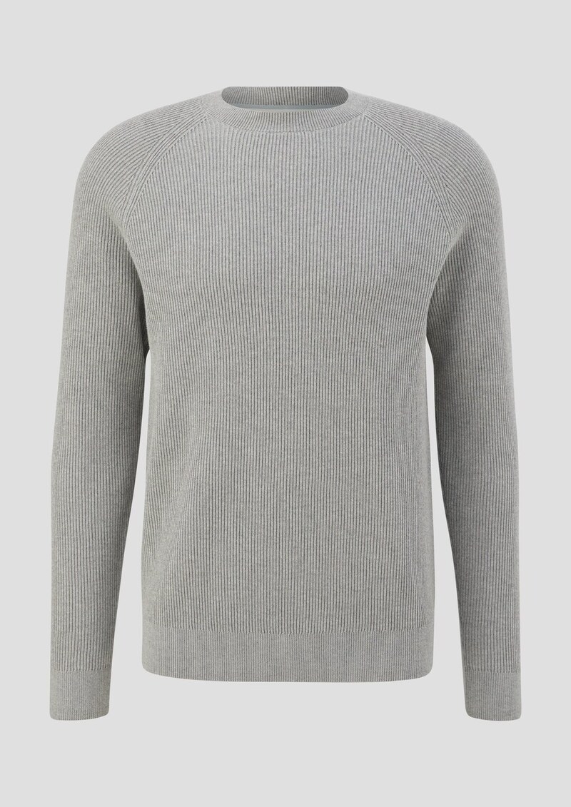 Feinstrickpullover aus Baumwolle