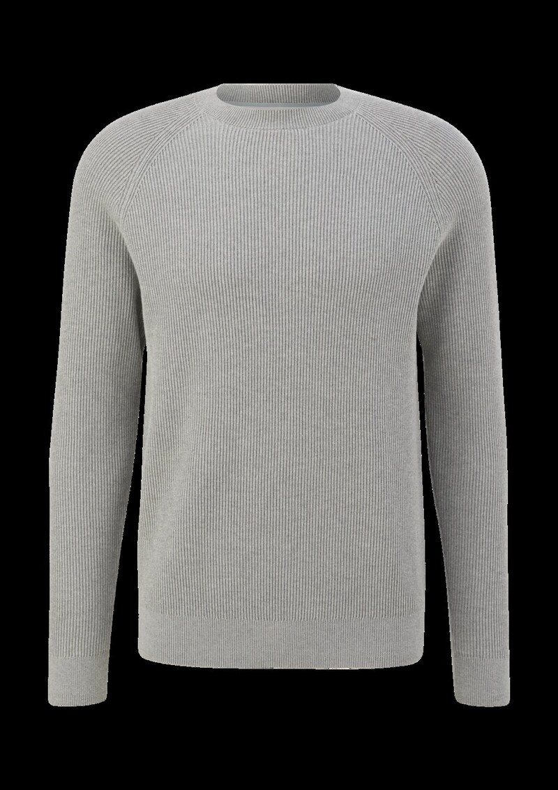 Feinstrickpullover aus Baumwolle