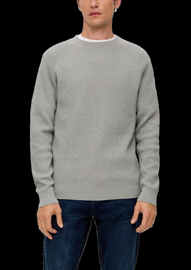 Feinstrickpullover aus Baumwolle